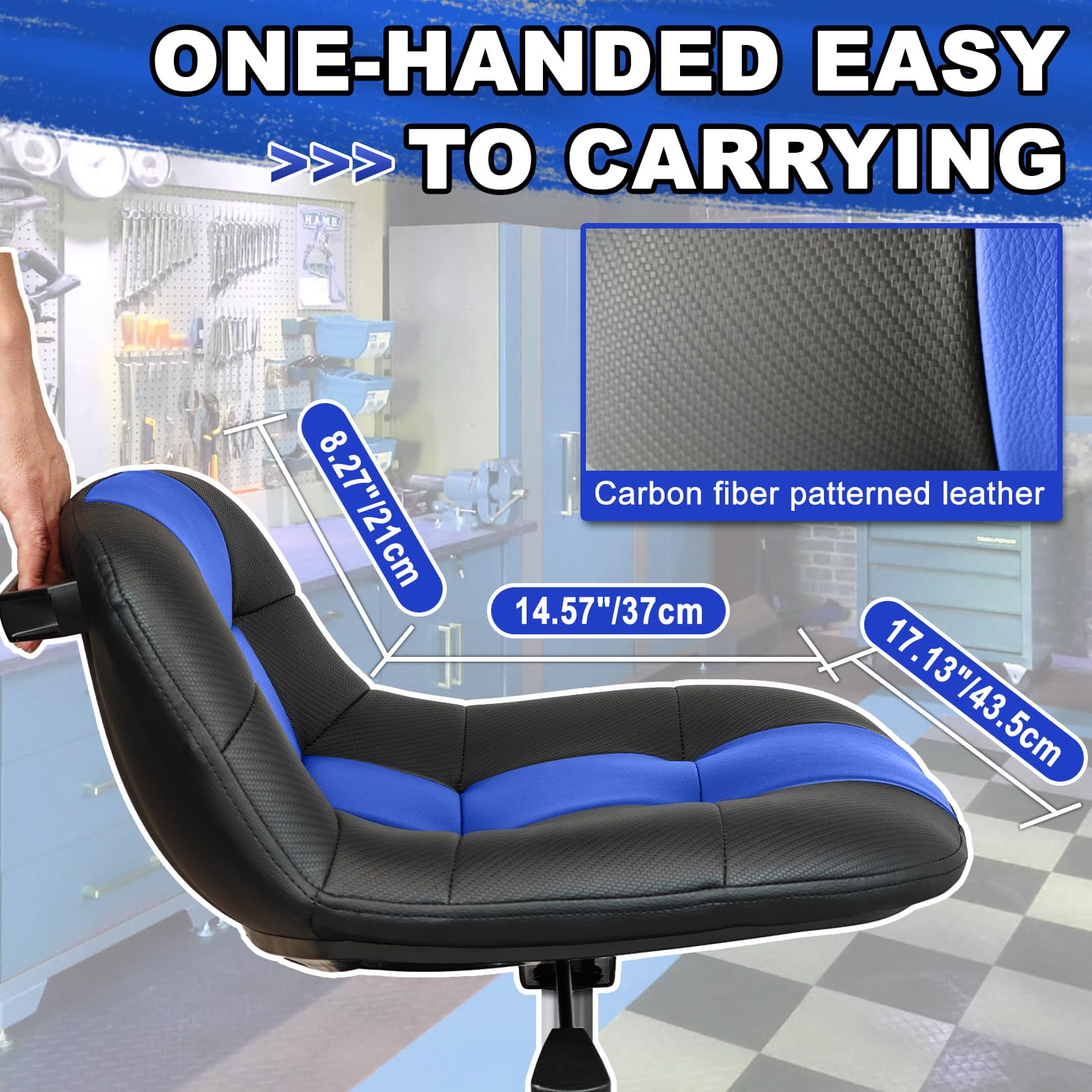 FREEKYROCK storage tray and side holders keep parts within reach
