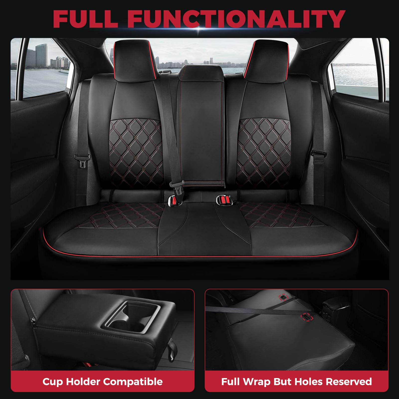FREESOO installation kit included for quick setup of seat covers