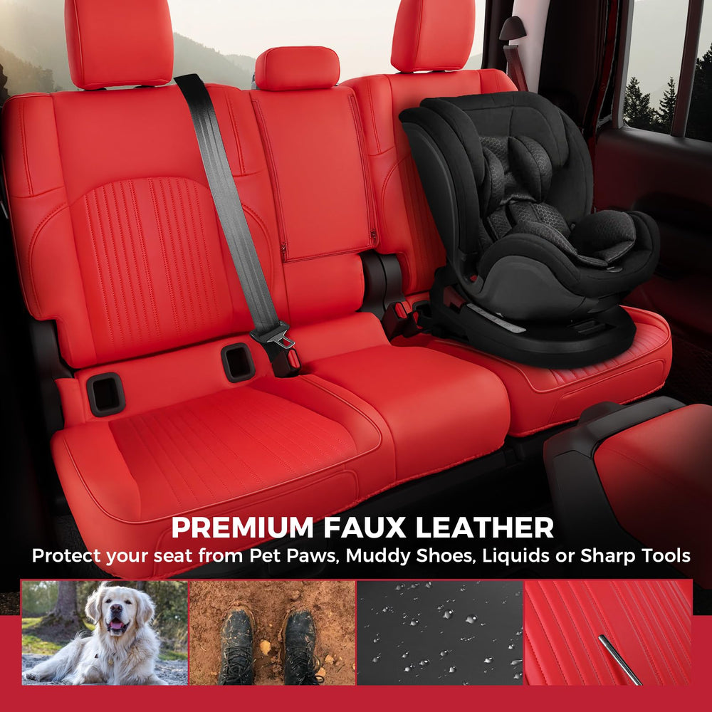 FREESOO Gladiator airbag-safe seat cover supports safety features.