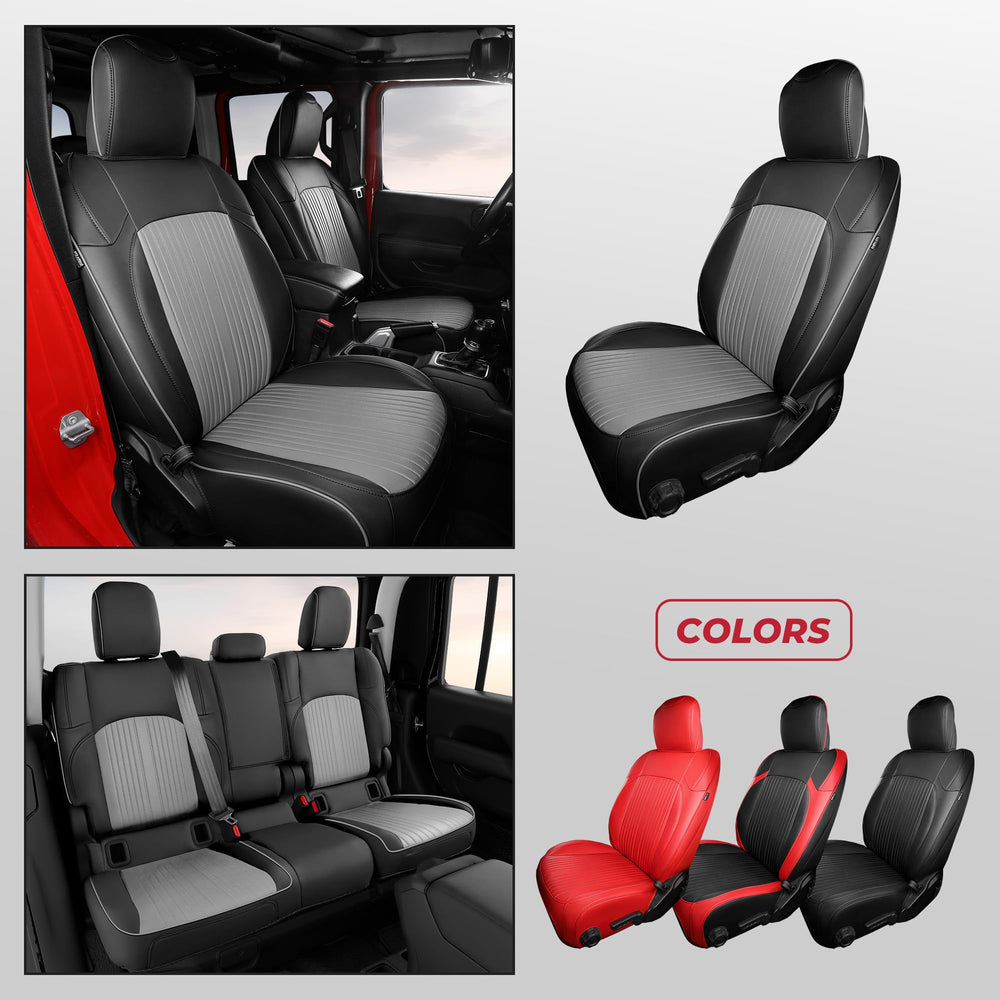 FREESOO Jeep Gladiator easy-cleaning surface—wipe away spills with a damp cloth.