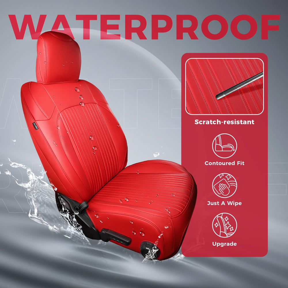 FREESOO Gladiator rear seat cover no rear cup holder keeps interior tidy.