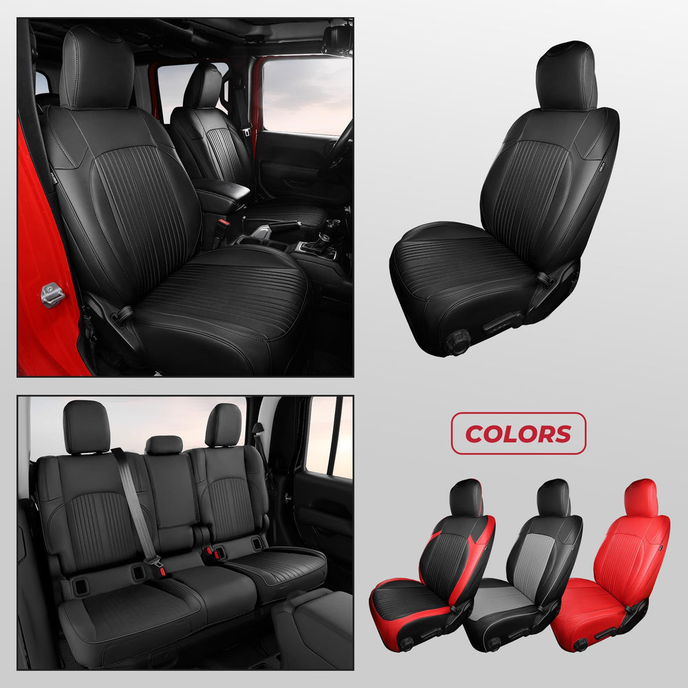 FREESOO Gladiator seat cover compatible with child seats.