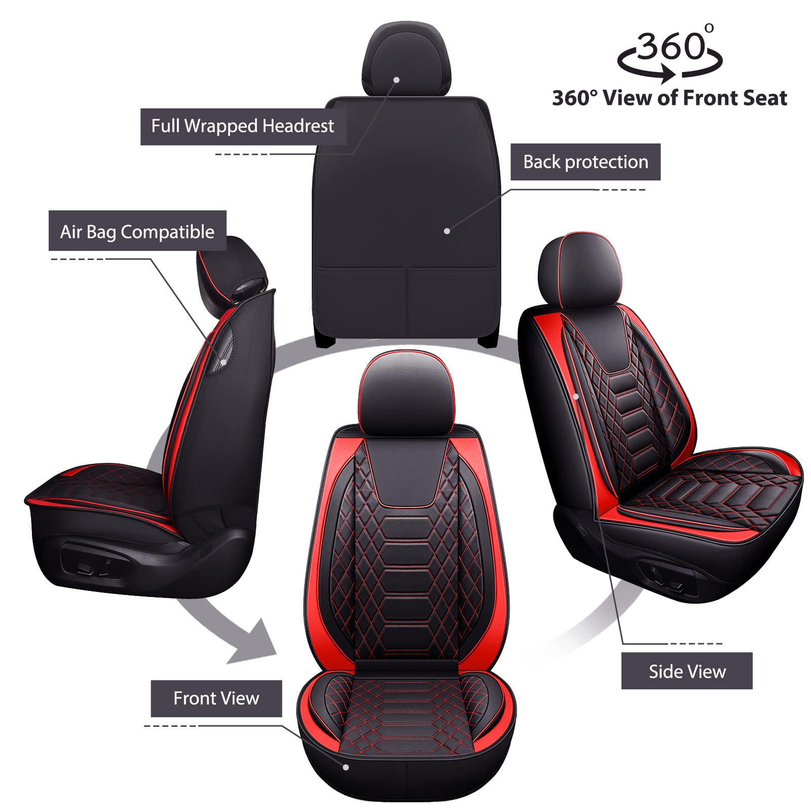FREESOO rear backrests cover keeping rear seating neat
