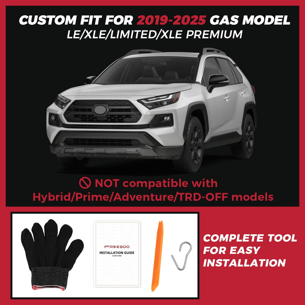 FREESOO RAV4 seat covers rear seat—full coverage guards against spills and pet messes.
