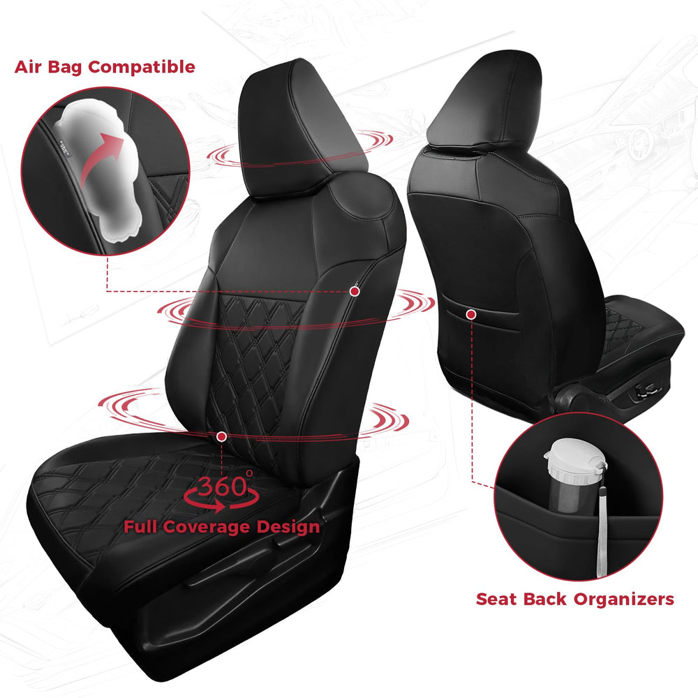 FREESOO Corolla leather-style cover maintains interior look while staying breathable