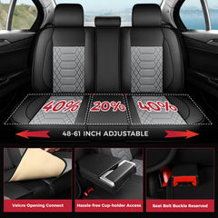 FREESOO rear seat covers protect upholstery while keeping passengers comfortable.