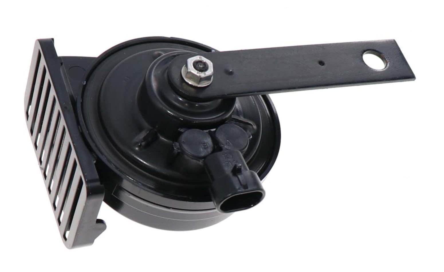 Freightliner Cascadia horn assembly close-up showing installation-ready design