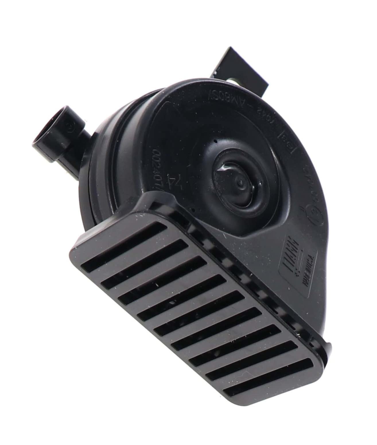 Freightliner horn packaging image illustrating compact packaging