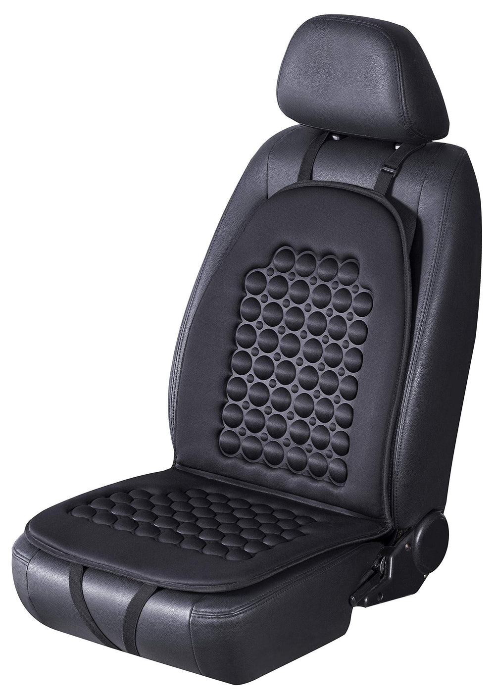 FREMONT AUTO seat cover with breathable fabric keeps seats cooler and comfortable.