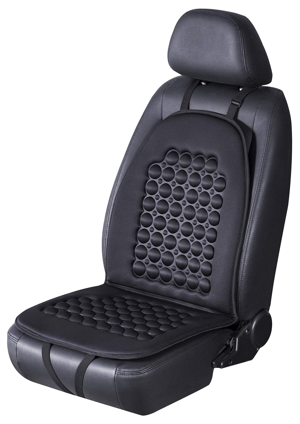 FREMONT AUTO seat cover with breathable fabric keeps seats cooler and comfortable.