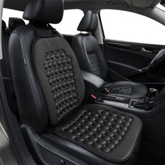 FREMONT AUTO massage bubble cushion provides subtle comfort on long trips.