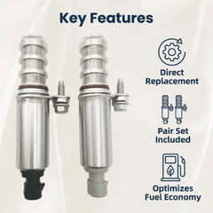 FREPURDO VVT solenoid kit close-up shows precision coil and housing for durability