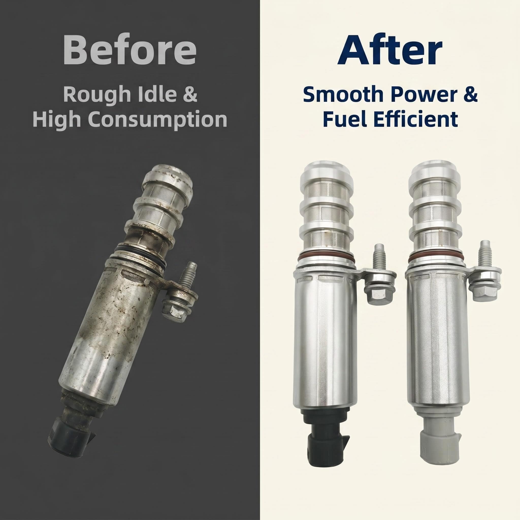 FREPURDO VVT solenoid kit side assembly demonstrates robust build quality