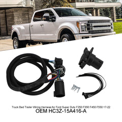 Frezon 7-pin trailer plug assembly enabling easy 5th wheel or gooseneck connections.