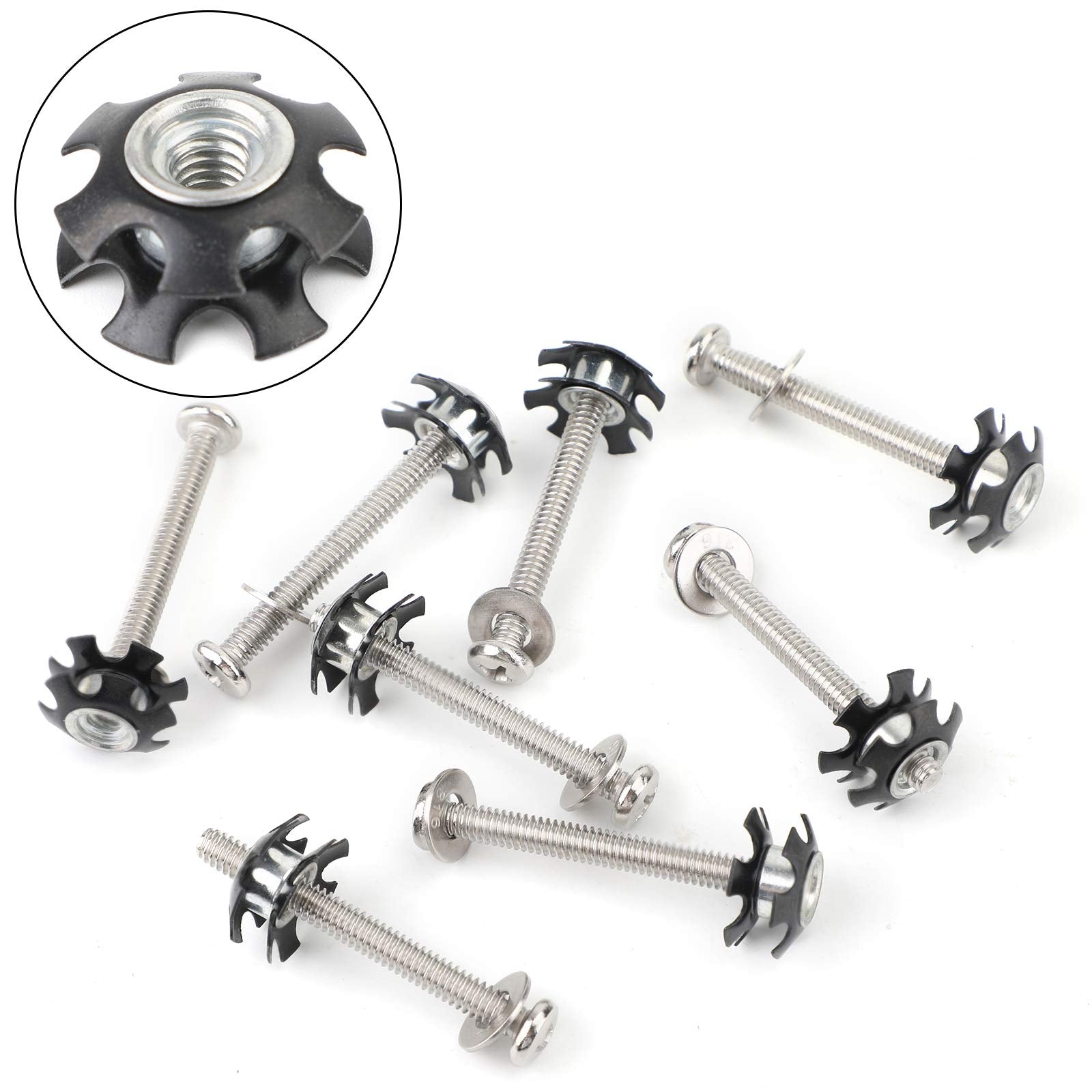 Frezon stainless steel nuts with detailed finish for rugged RV use
