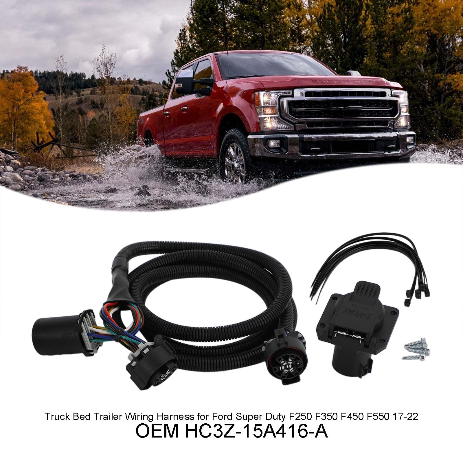 Frezon wiring harness for Ford Super Duty 2017-2022 with durable construction.