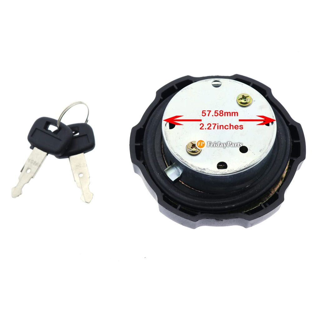 FridayParts keys 459A included with fuel cap for easy access.