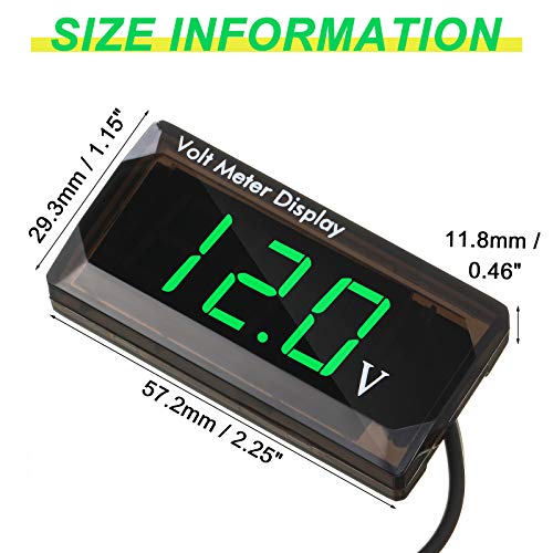 Frienda LED display close up shows a clear 3 digit readout for accuracy