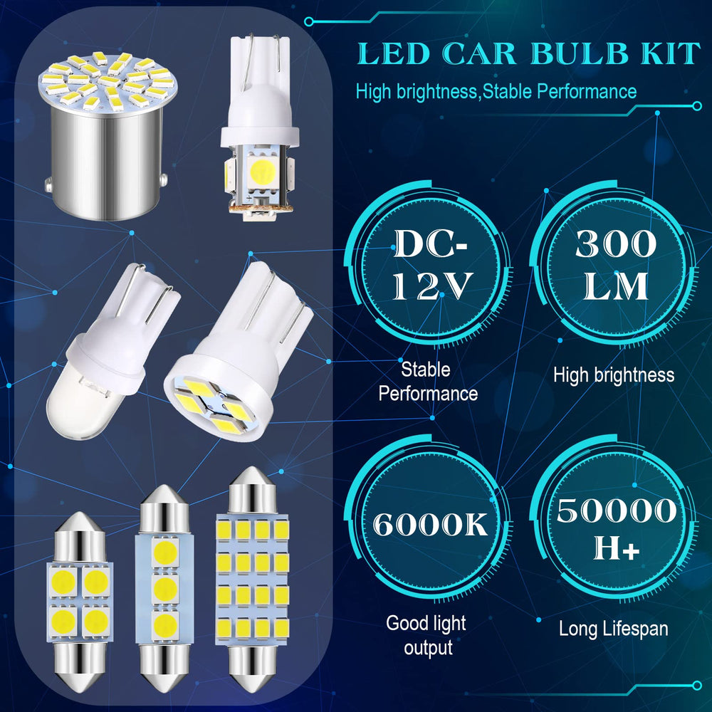 Frienda 36mm LED car bulb, versatile for glove box or trunk lighting.