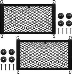Frienda cargo net side pocket 2-pack secures small items in your car