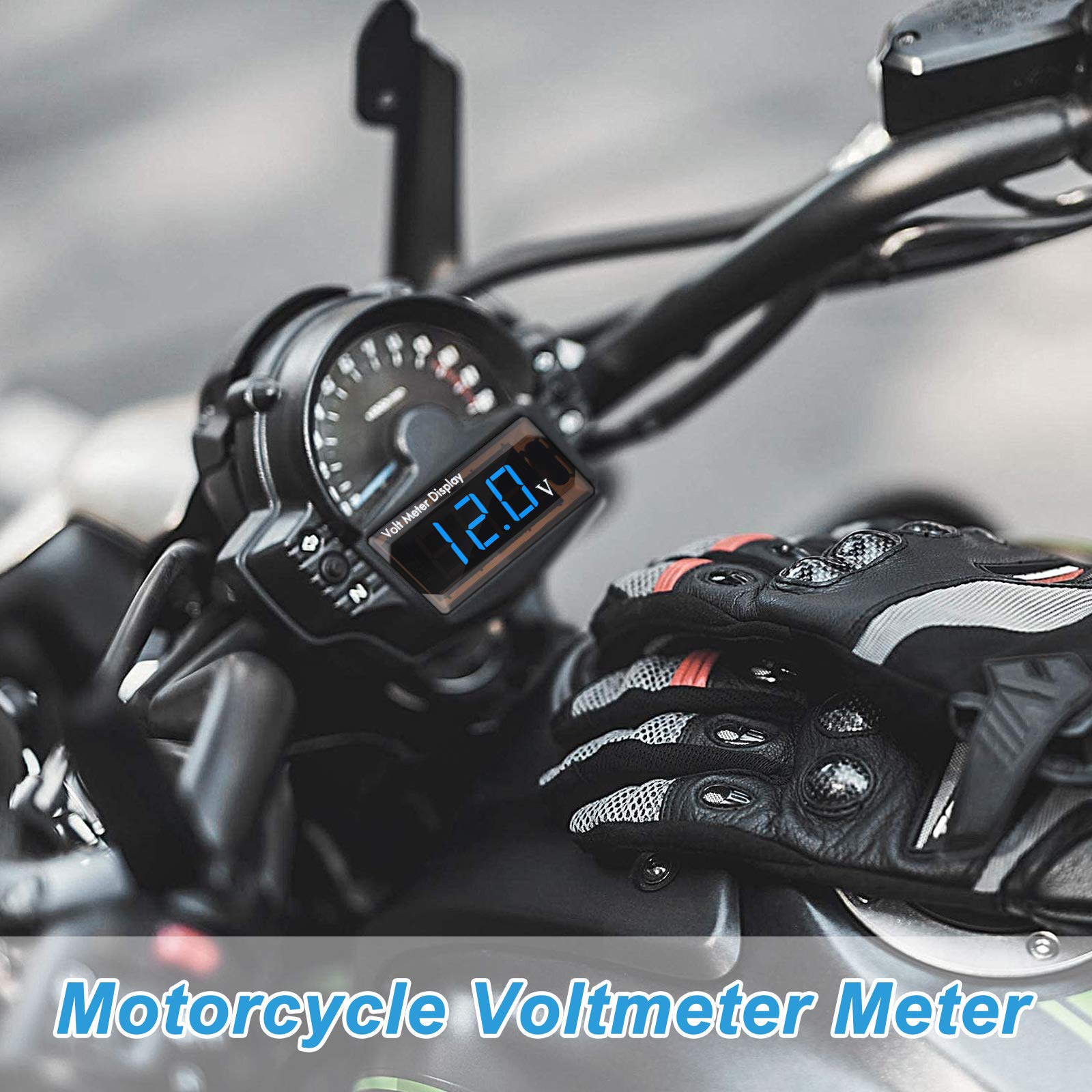 Frienda DC voltmeter operates from 5 to 30V with real-time readouts.