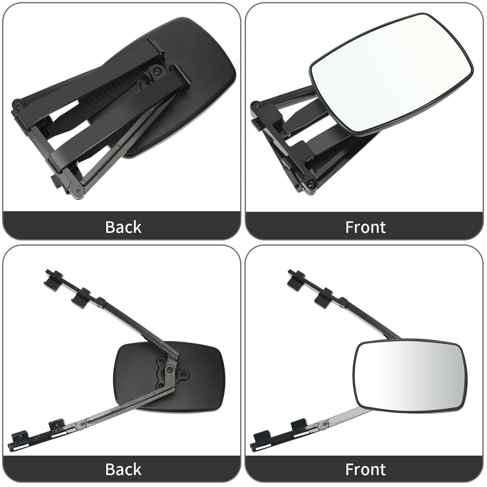 Frienda easy-install towing mirror clips over existing mirrors without tools