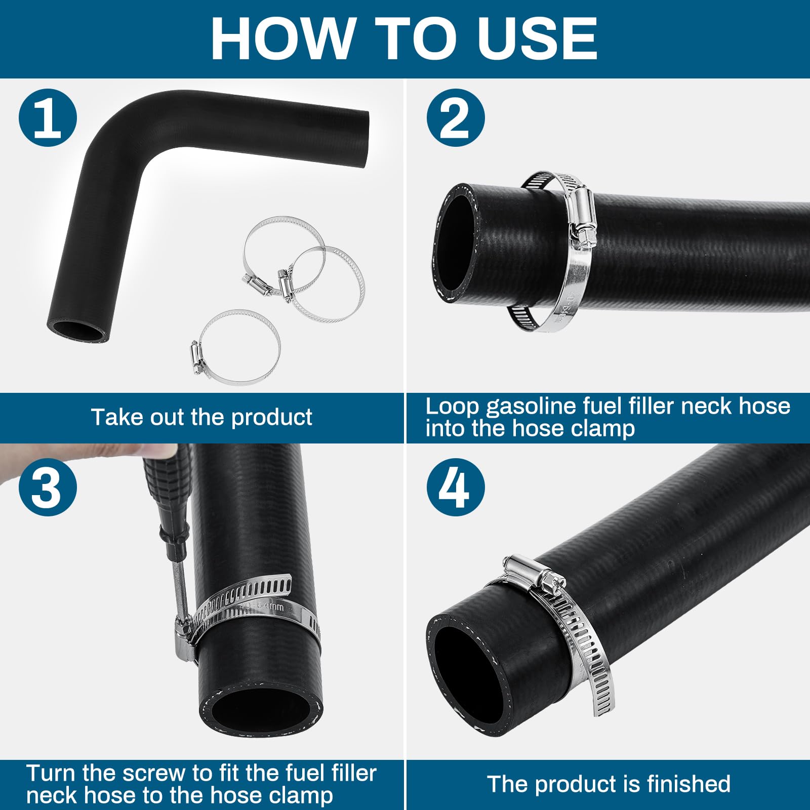 Frienda flexible hose angle shot demonstrates easy routing around tight spaces