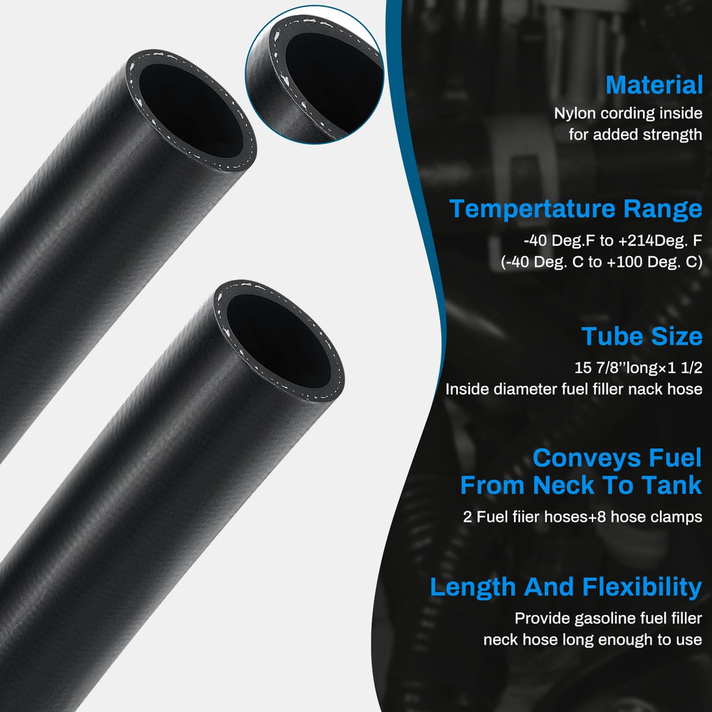 Frienda filler hose inside-diameter detail highlights 1-1/2 inch ID for proper fit