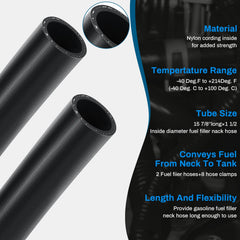 Frienda filler hose inside-diameter detail highlights 1-1/2 inch ID for proper fit