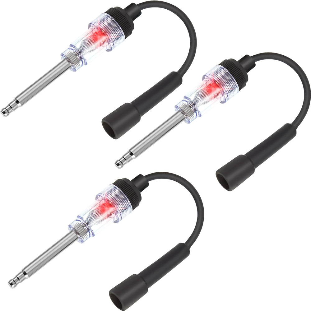 Frienda inline spark plug tester with straight boot for easy engine diagnostics.