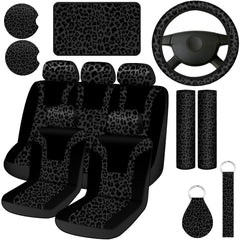 Frienda leopard seat covers for stylish interior protection