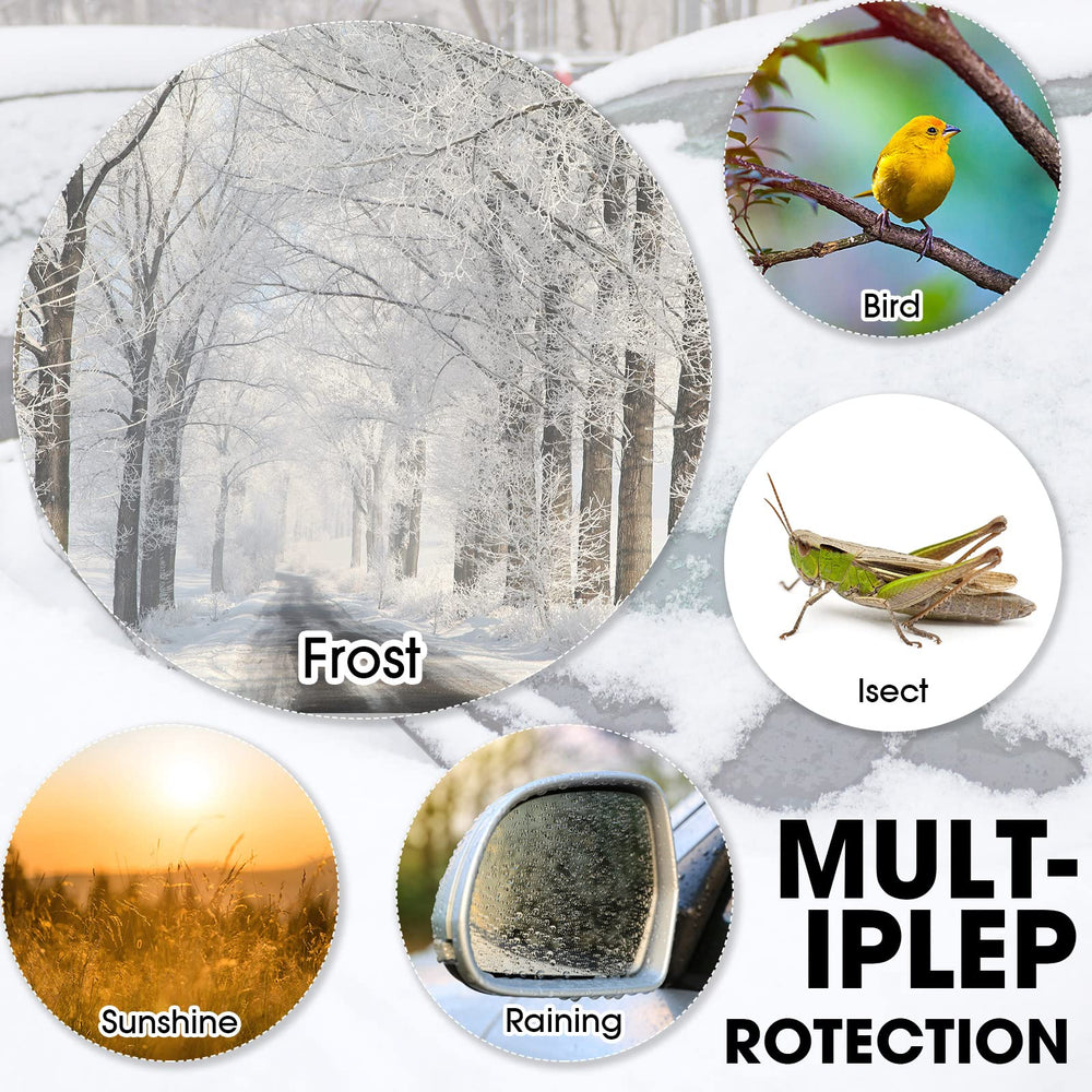 Frienda winter weather mirror cover shields mirrors from ice and frost