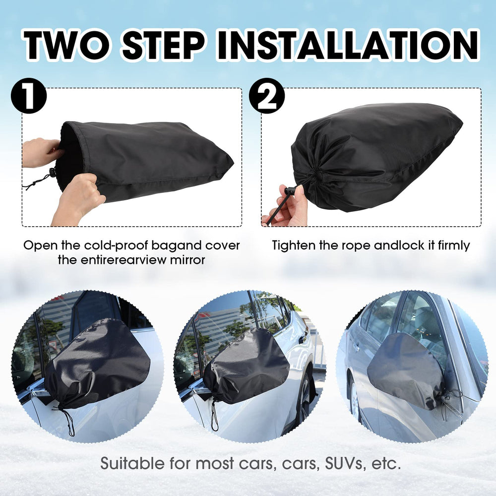 Frienda Oxford cloth rearview cover protects against dust and weather