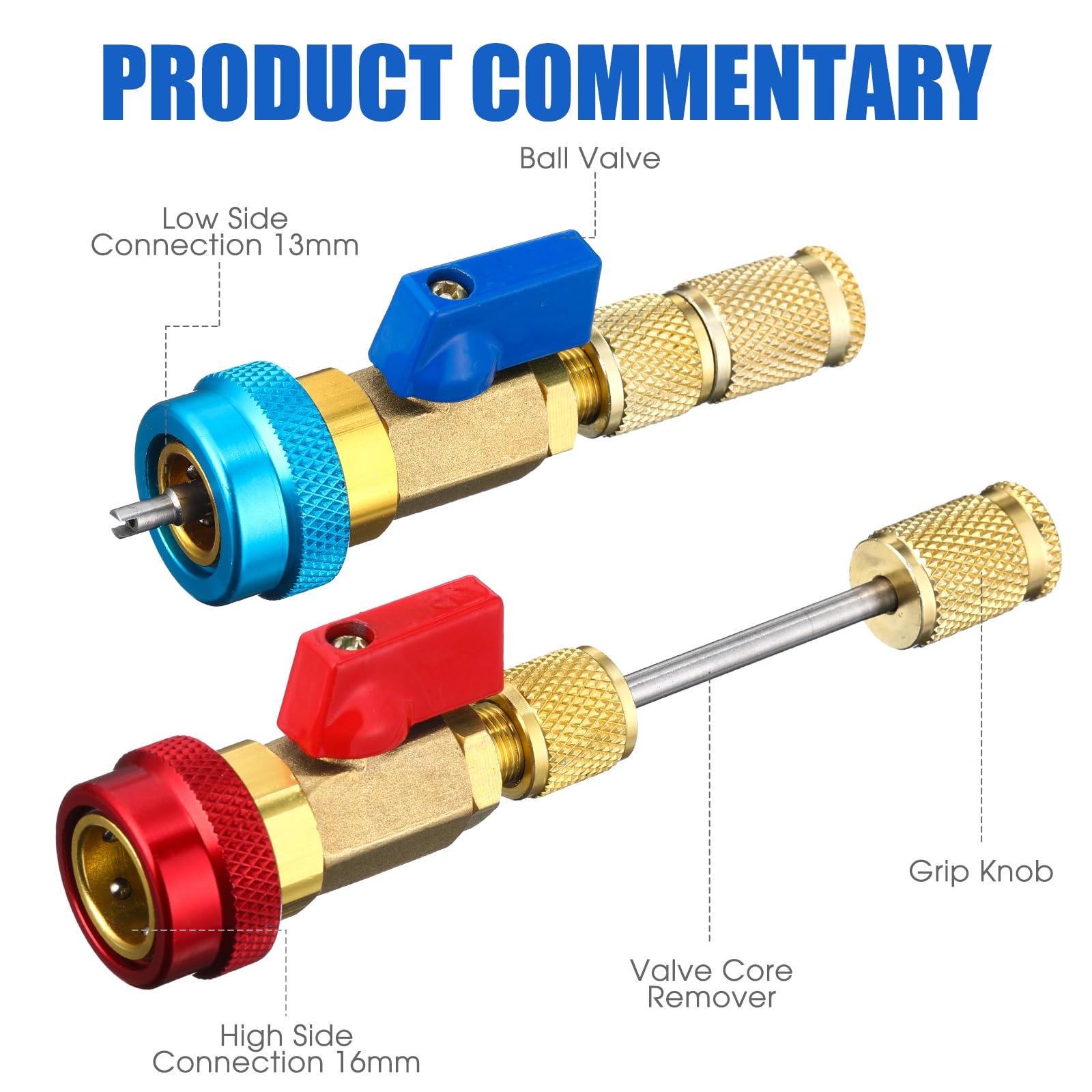 Frienda R12 cores pack supports multiple refrigerants for fast swaps
