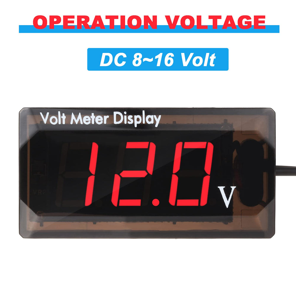 Frienda two-wire voltmeter installation simplifies setup without extra power supply.