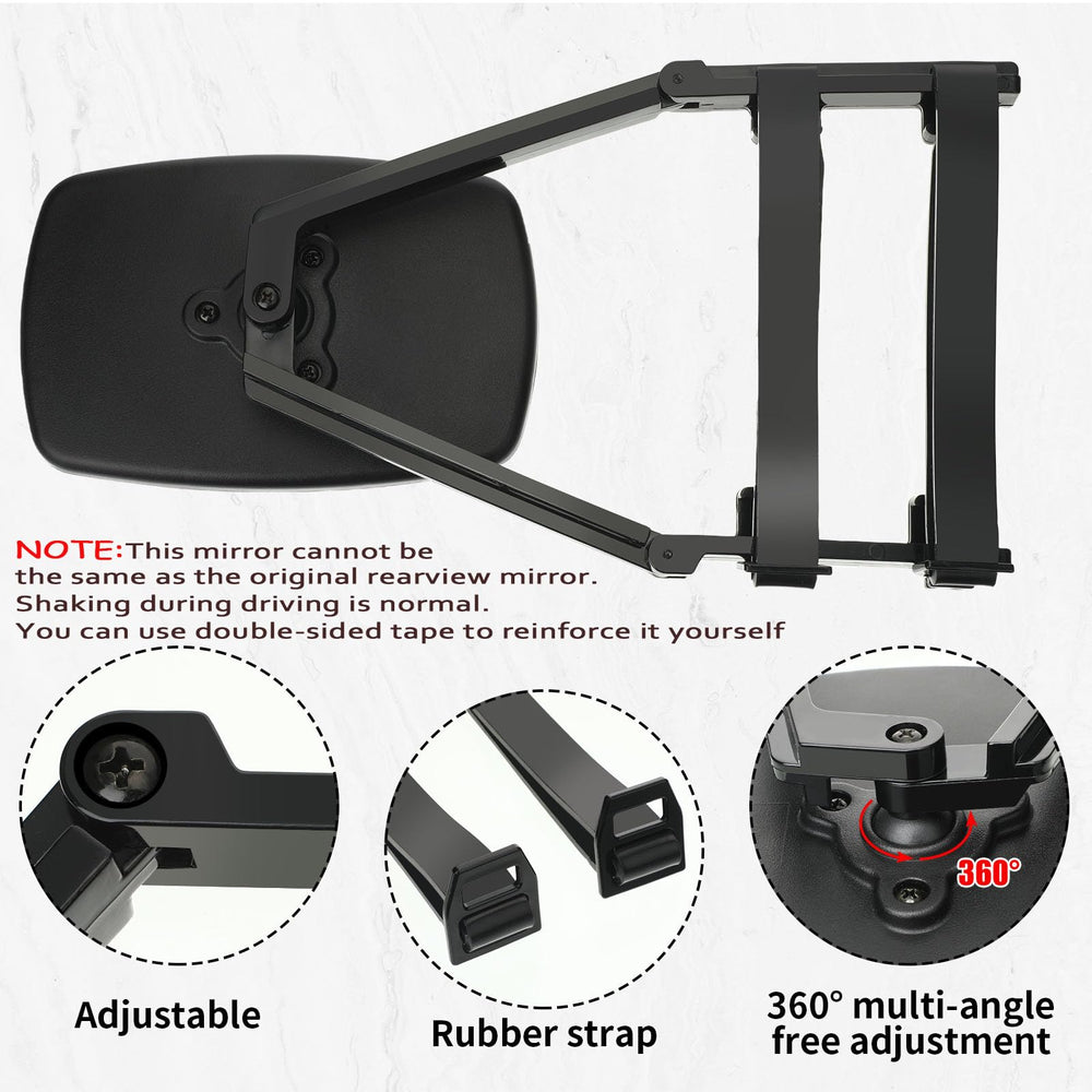 Frienda universal towing mirror fits cars, SUVs, trucks, and trailers