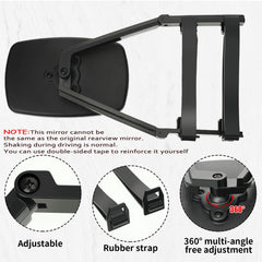 Frienda universal towing mirror fits cars, SUVs, trucks, and trailers