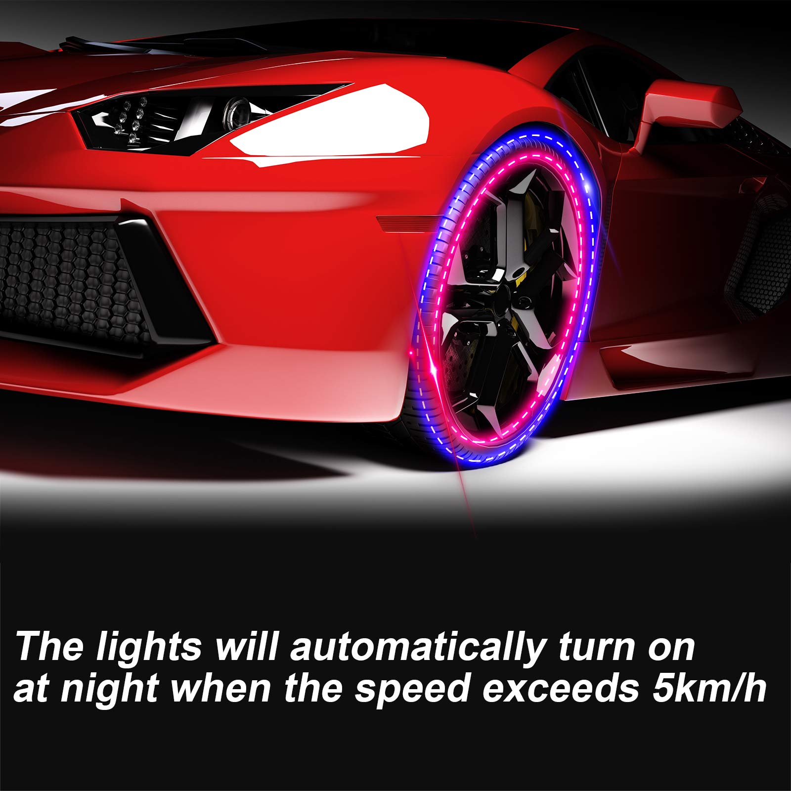 Frienda universal valve-compatible light fits cars motorcycles bikes SUVs