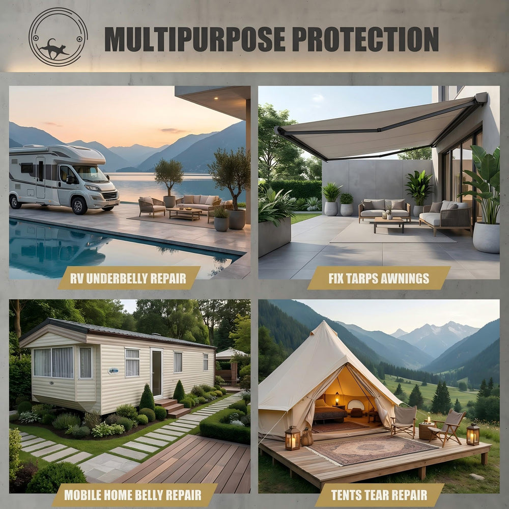 Frienda-waterproof-rv-bottom-tape keeps moisture out of underbelly areas