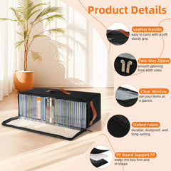 Frlanse Oxford fabric CD box reinforces a sturdy structure.