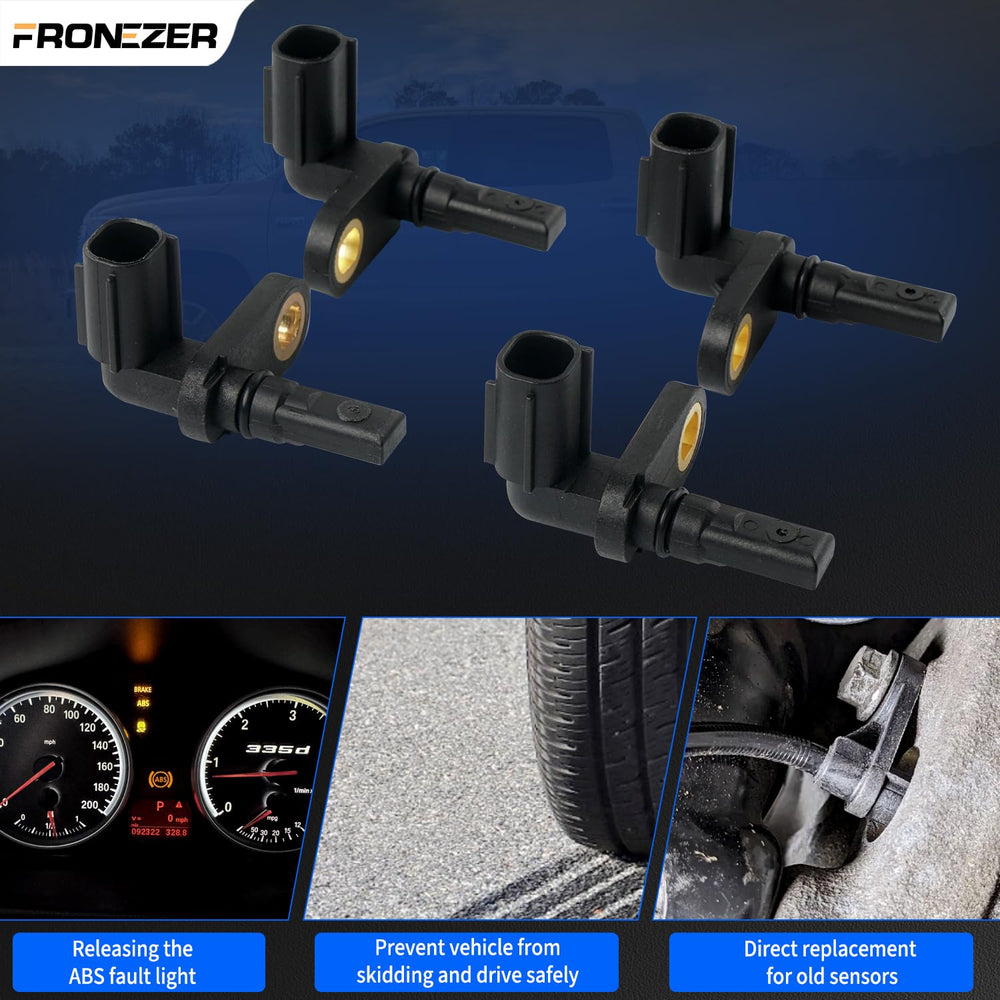 FRONEZER packaging box showing 4-sensor kit contents