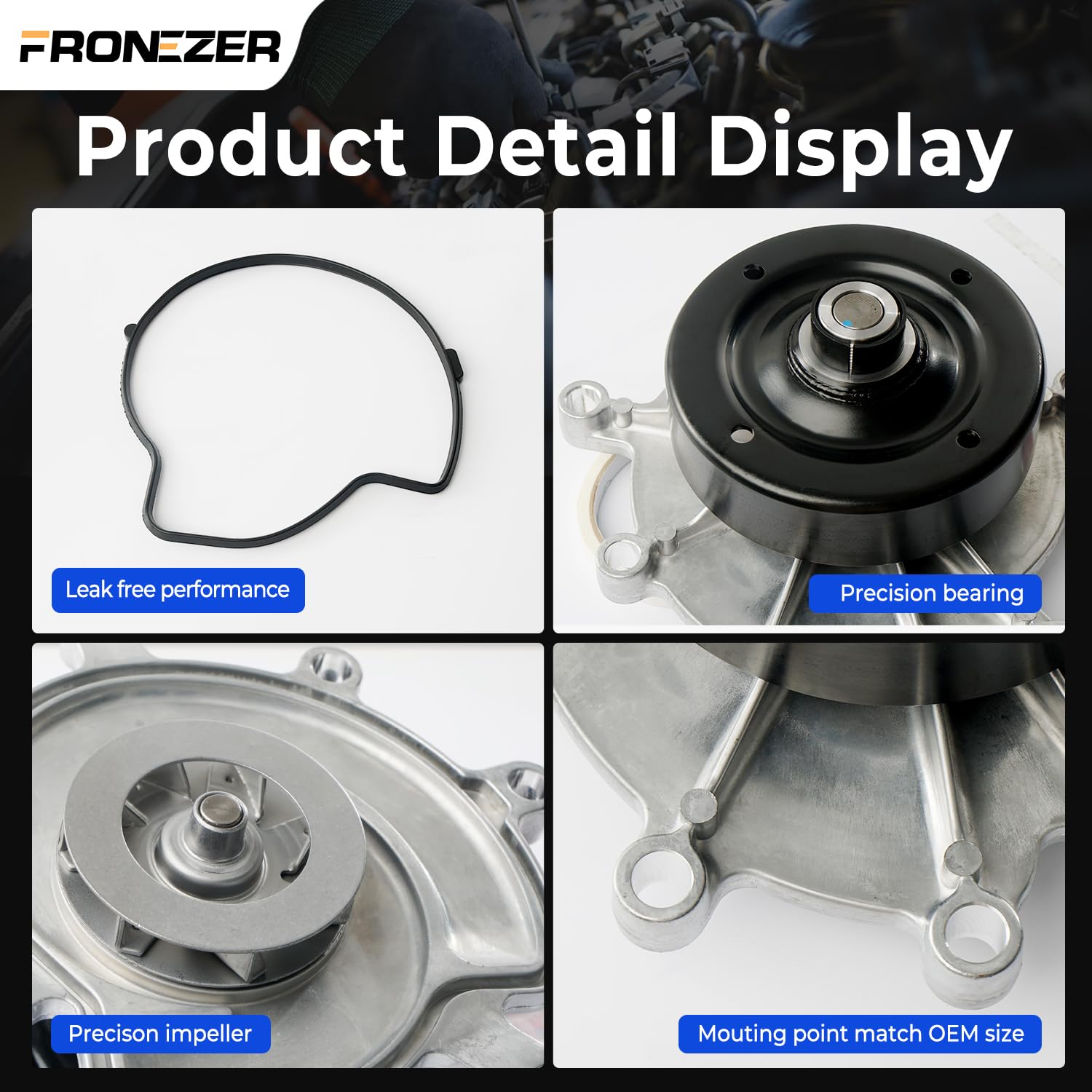FRONEZER AW7163 installation-ready assembly demonstrating precise fit and sealing