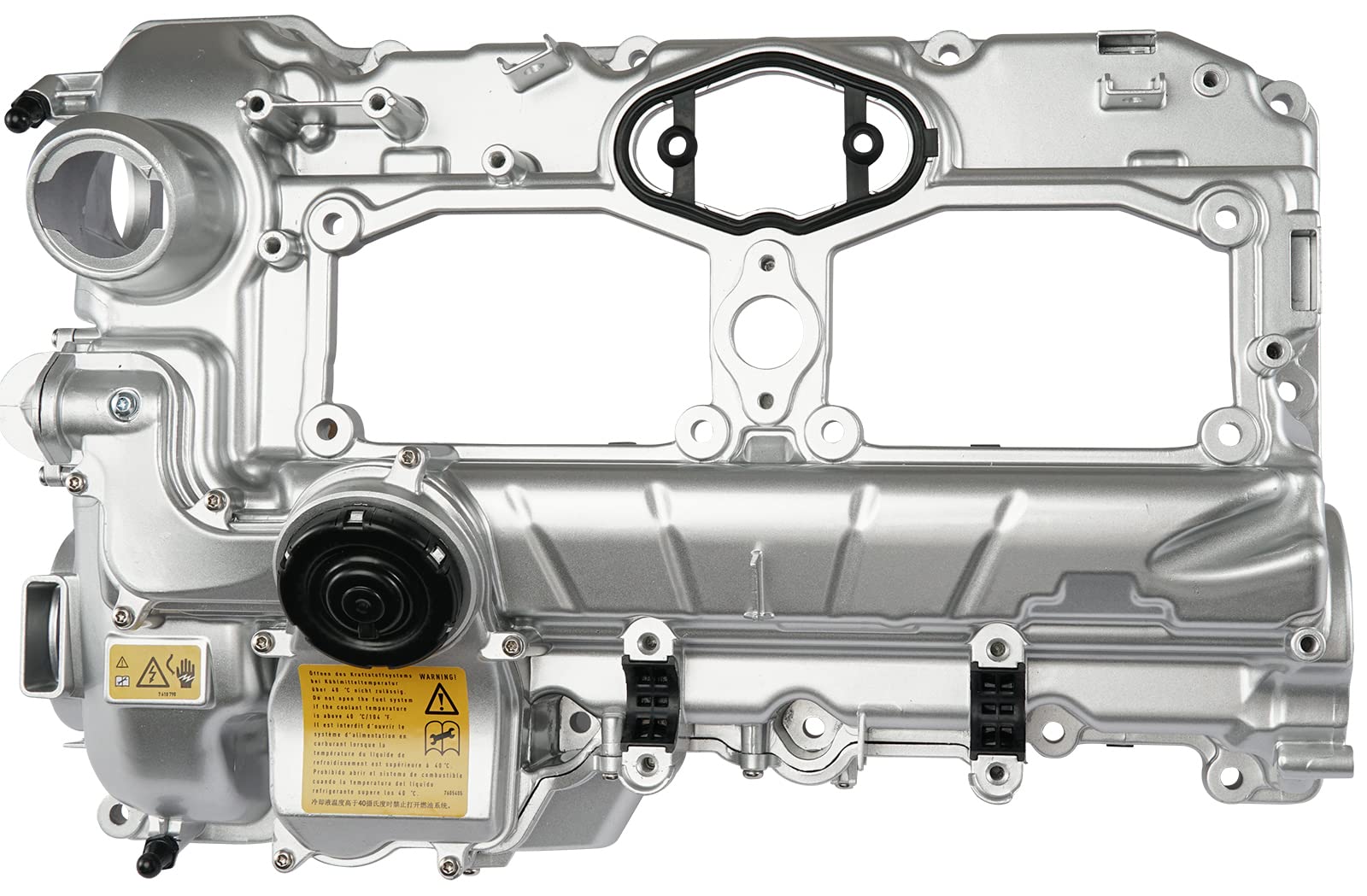 FRONEZER complete valve cover kit includes gasket, bolts, and cap.