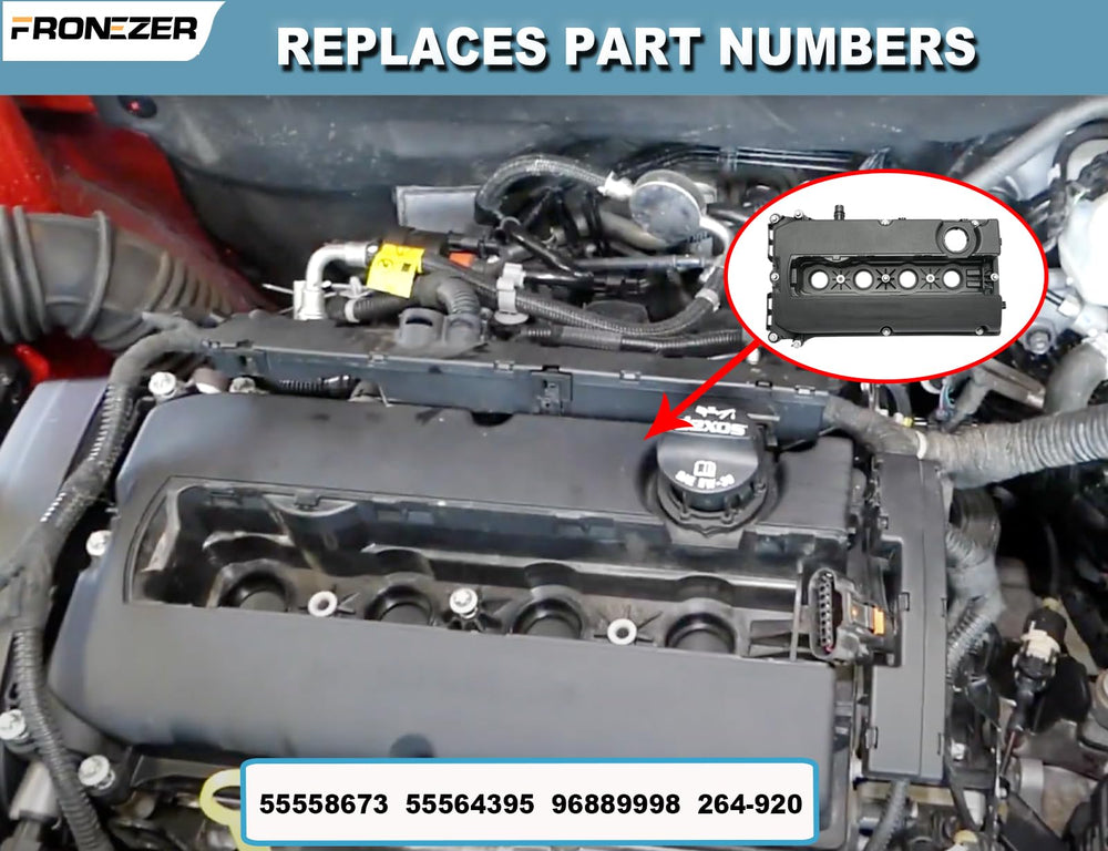 FRONEZER oil filler cap included for easy top-ups
