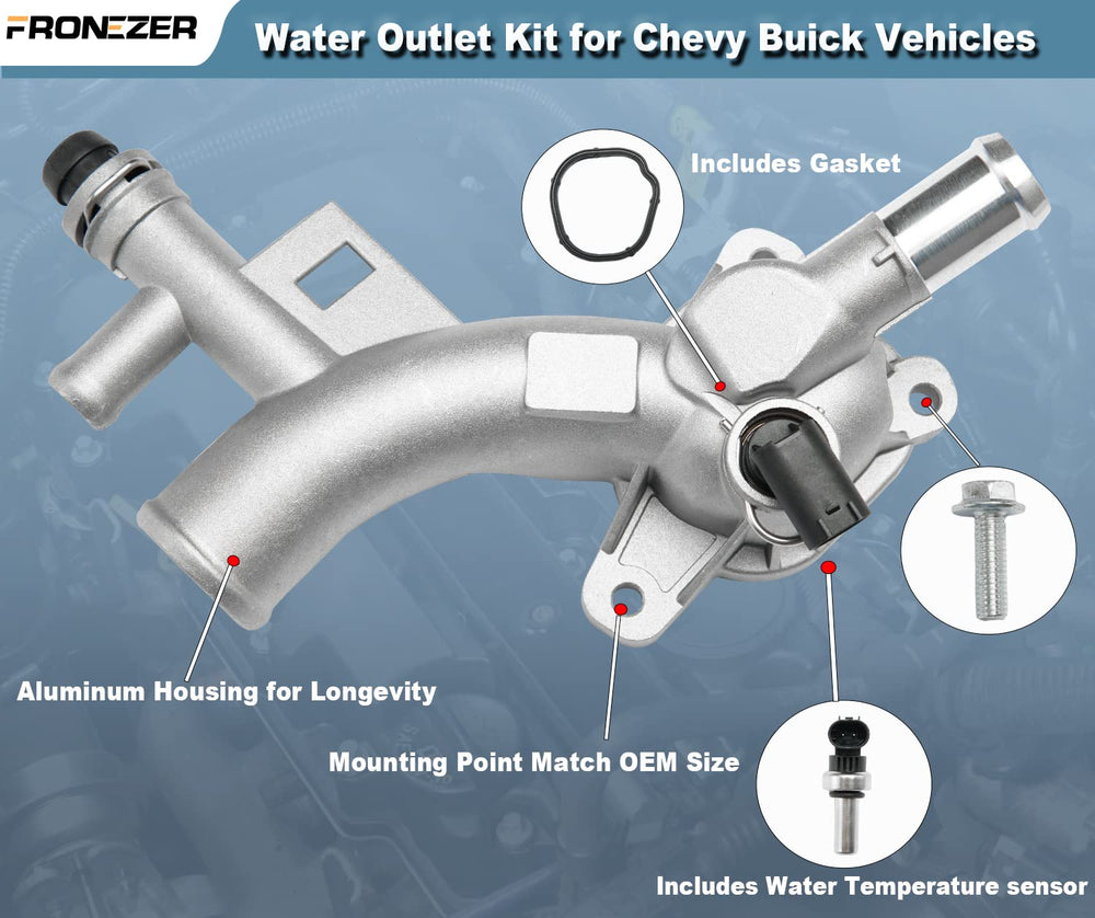 FRONEZER packaging includes all components for straightforward installation.