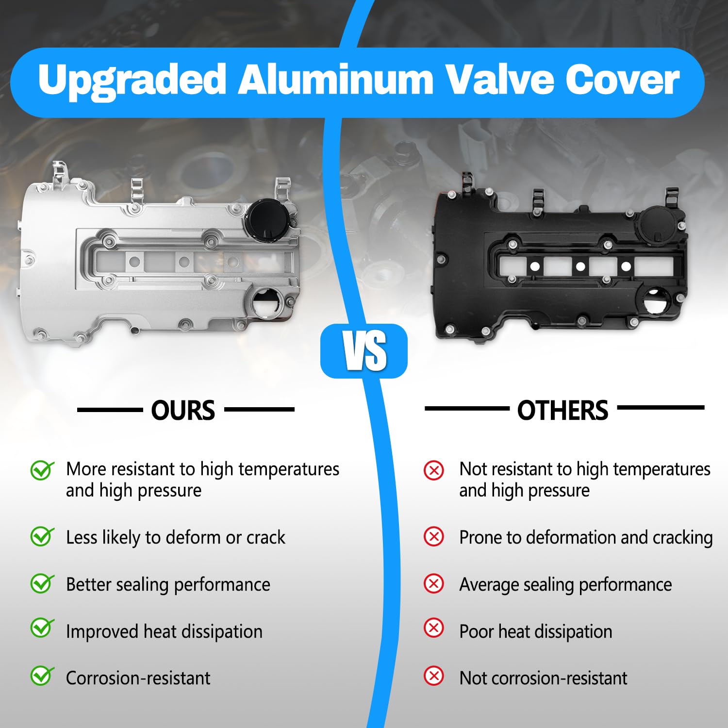 FRONEZER PCV valve pre-installed simplifies setup and maintenance.