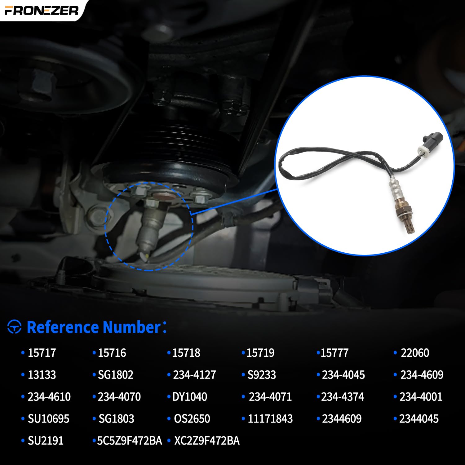 FRONEZER stainless steel housing and ceramic sensor design for durability