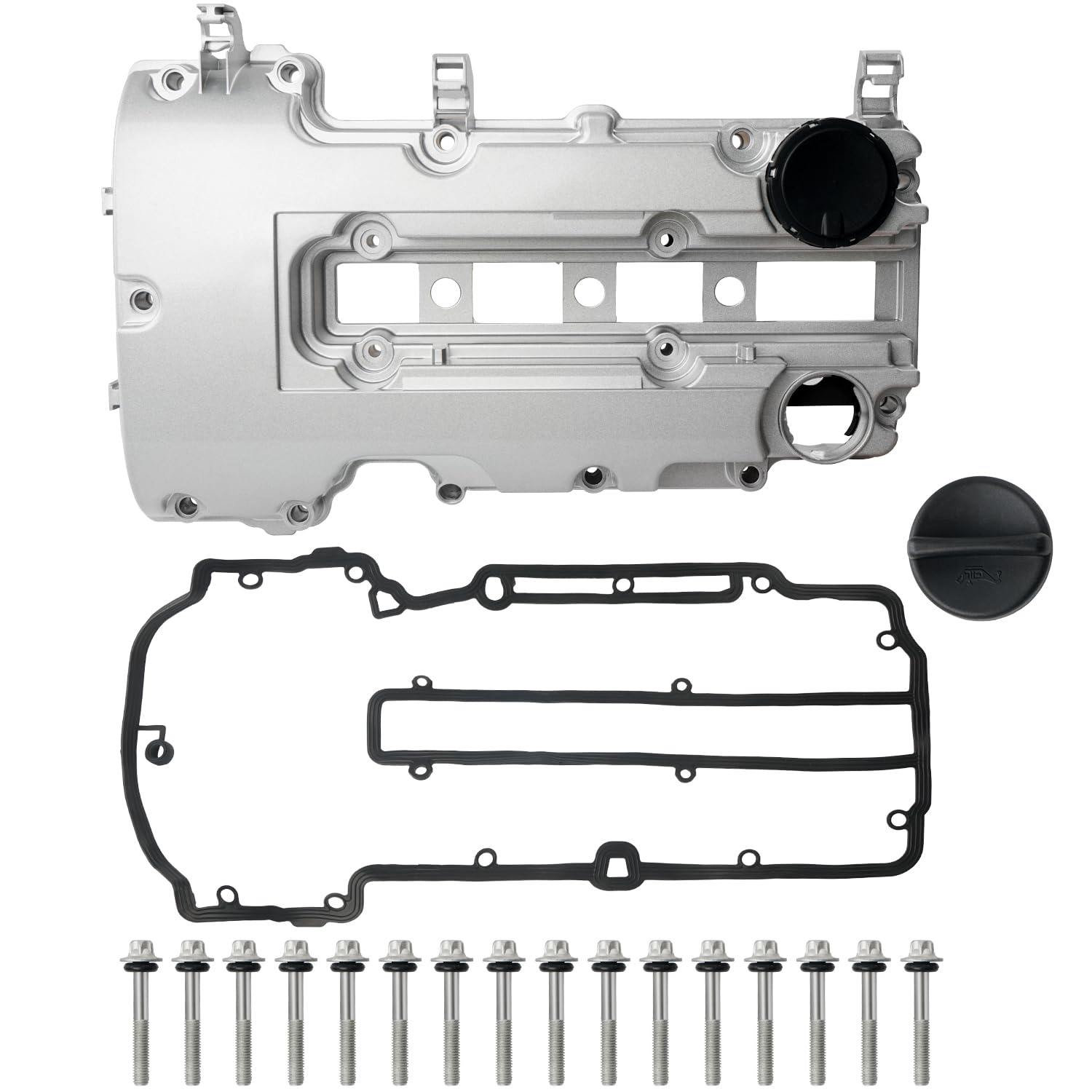 FRONEZER upgraded aluminum valve cover for 1.4L engines emphasizes durability and heat resistance.