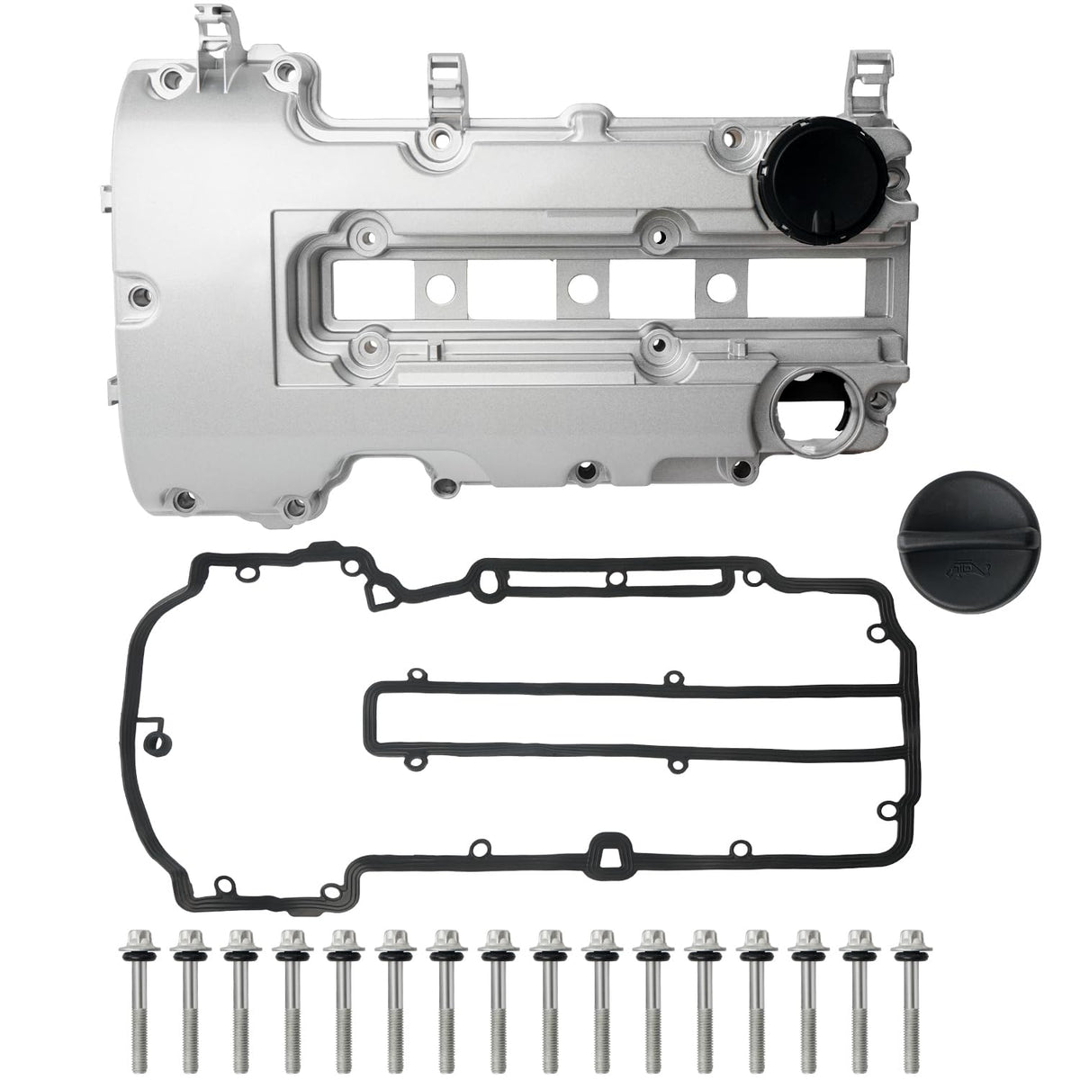 FRONEZER upgraded aluminum valve cover for 1.4L engines emphasizes durability and heat resistance.