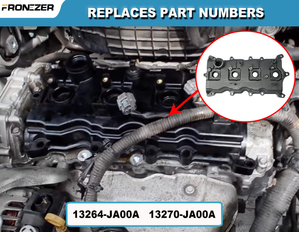 FRONEZER valve-cover gasket and bolts; essential sealing components for reliable valve cover performance.